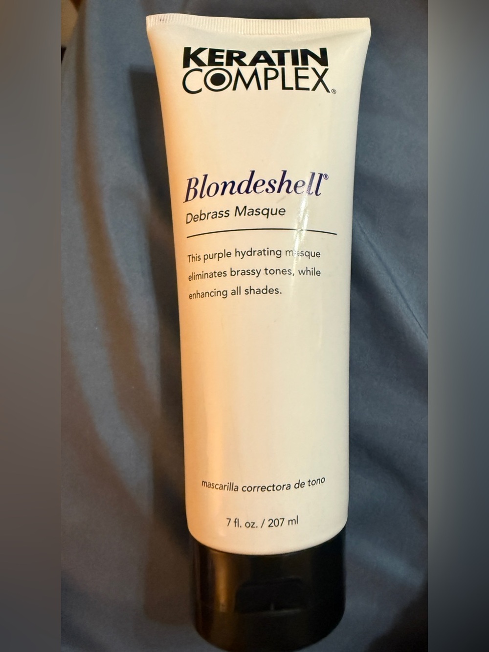 New Keratin Complex Blondeshell Debrass Purple Masque 7 Fl oz